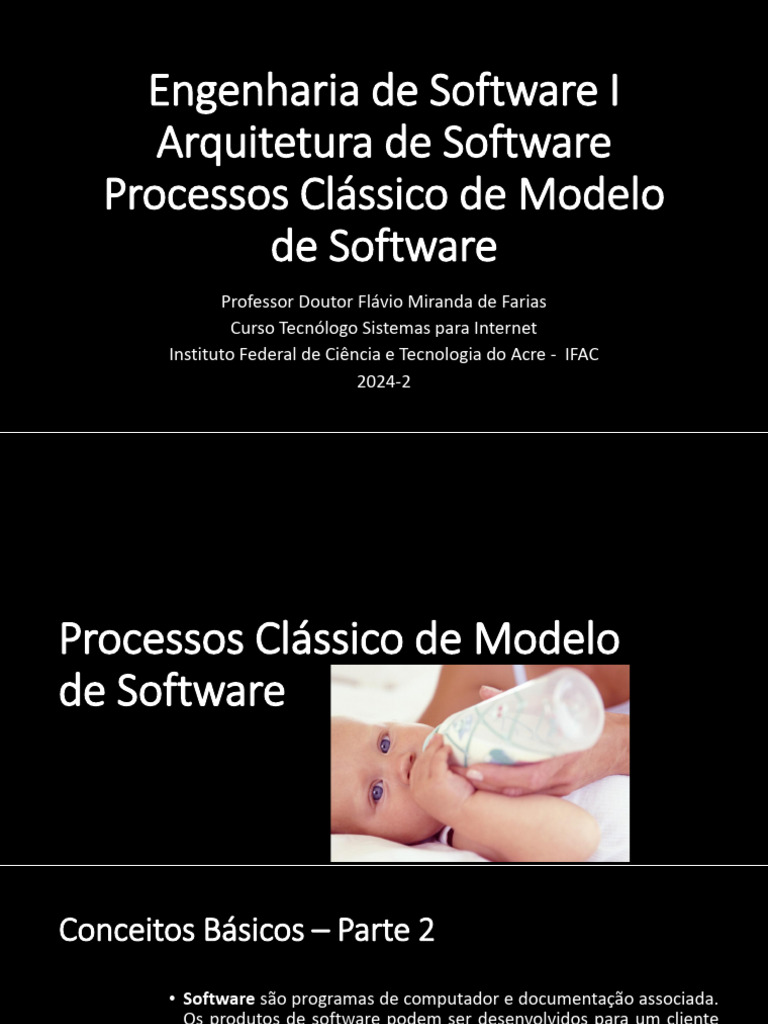 Modelos Clássicos de Processos de Software | PDF | Engenharia de ...