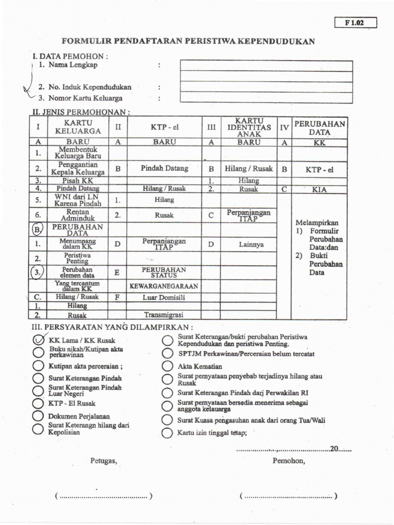 Form F102 | PDF