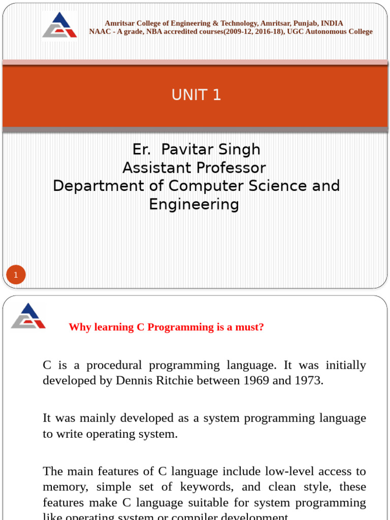 Key Advantages of C Programming | PDF | Computer Programming | C ...