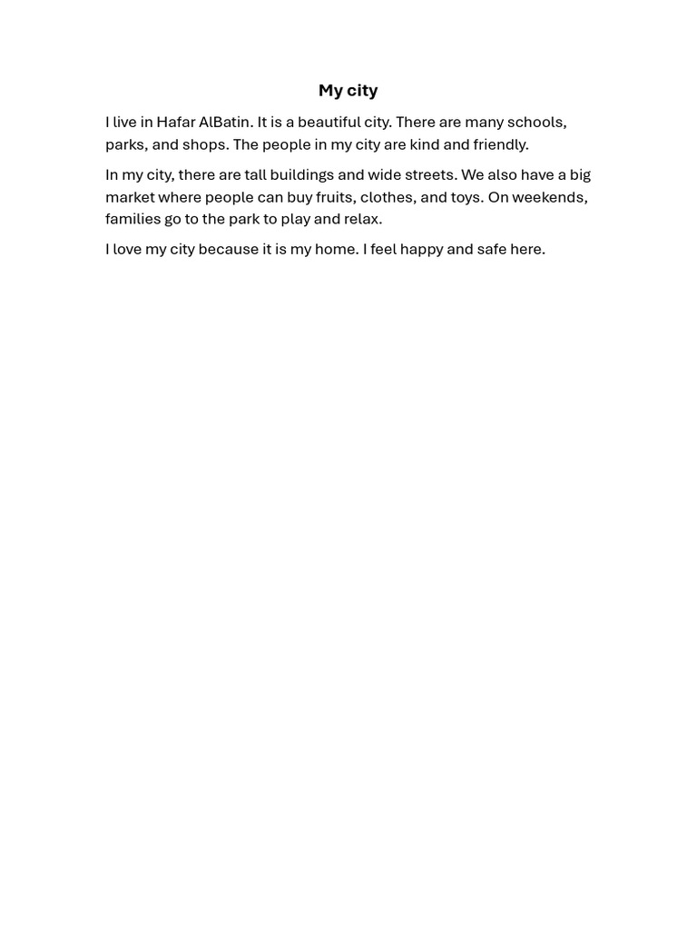 My City | PDF