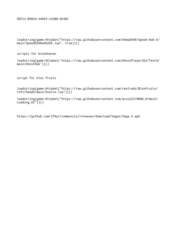 Roblox Script Resources and Links | PDF