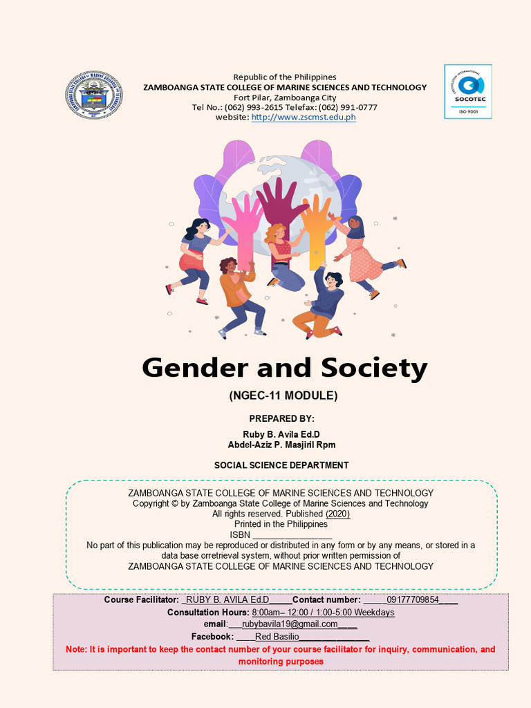 Gender and Society Course Overview | PDF | Sexual Orientation | Gender
