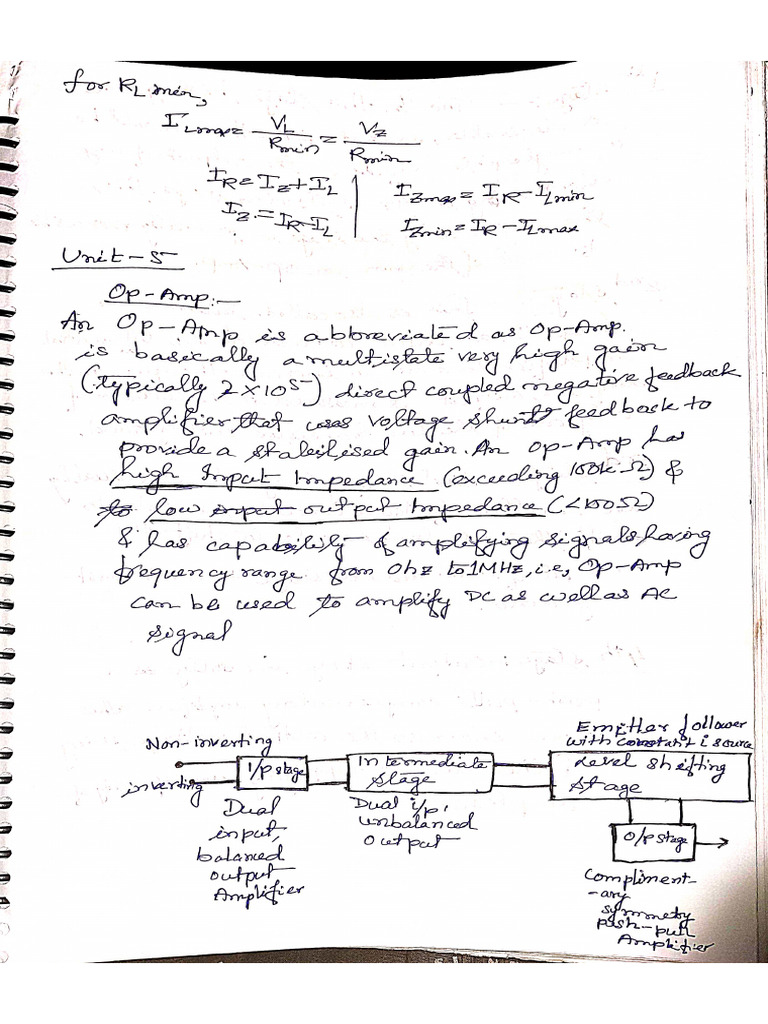 Op-Amp Basics and Characteristics | PDF