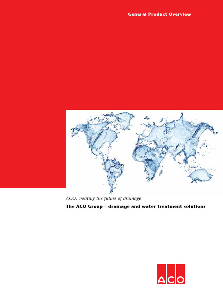 ACO General Product Overview | PDF | Storm Drain | Concrete