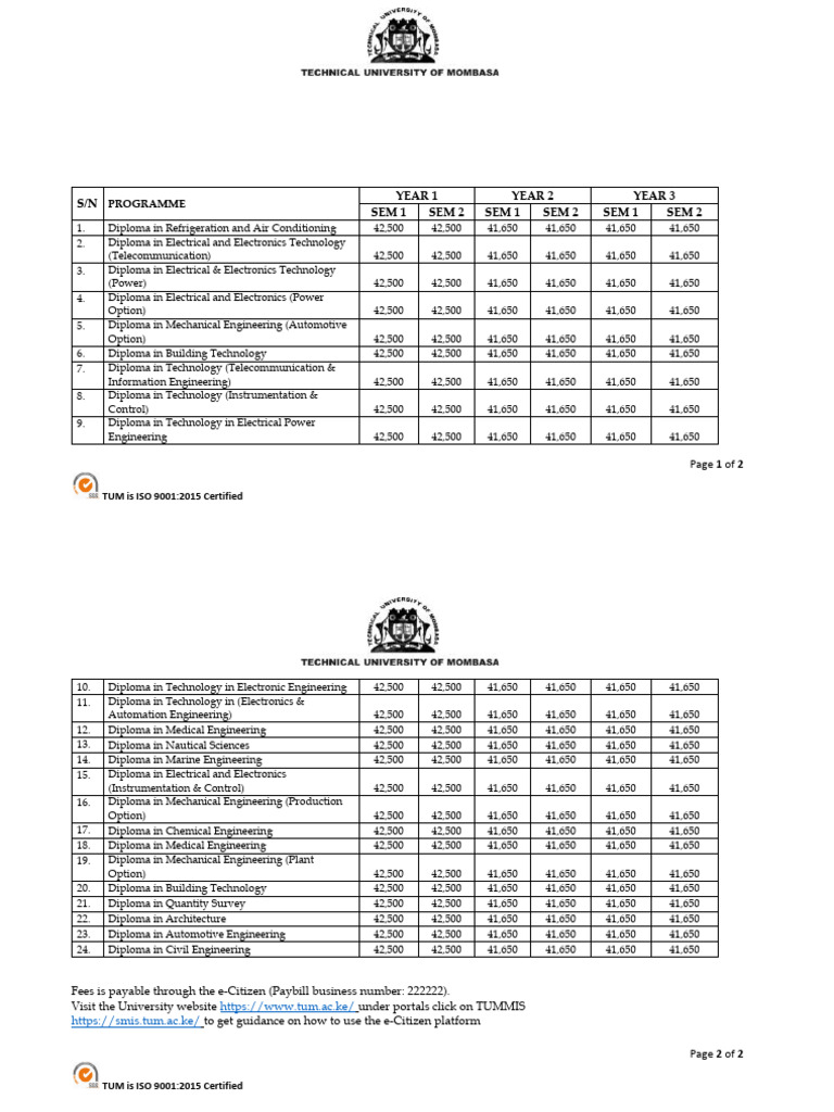 School of Engineering & Technology - DIPLOMA 20242025 | PDF ...