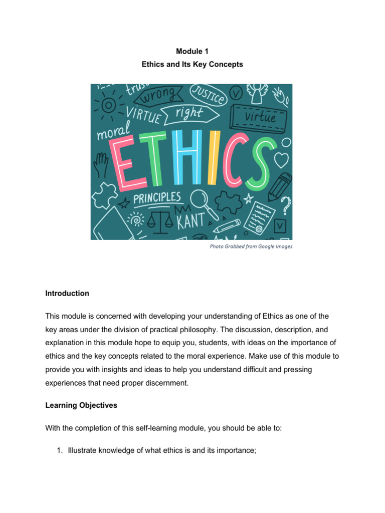 Understanding Ethics and Morality | PDF | Morality | Experience