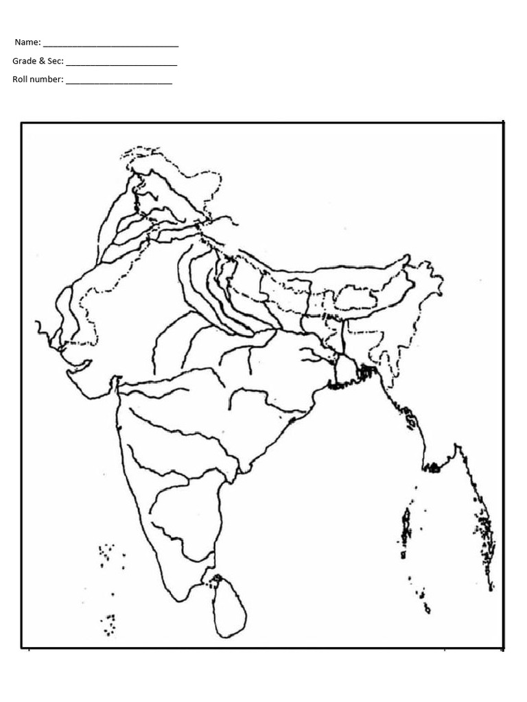 India River Map | PDF