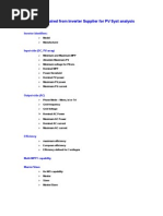 Inverter identifiers