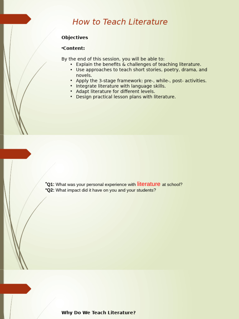 How To Teach Literature | PDF | The Little Prince | Communication