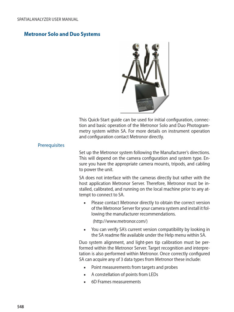 Metronor Solo & Duo Quick-Start Guide | PDF | Computing | Software