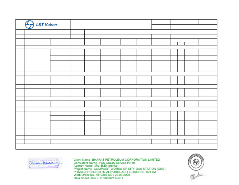 Inspection Test Plan For Ball Valves PDF Mechanical Engineering