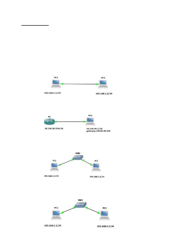 Network Topology Assignment Guide | PDF