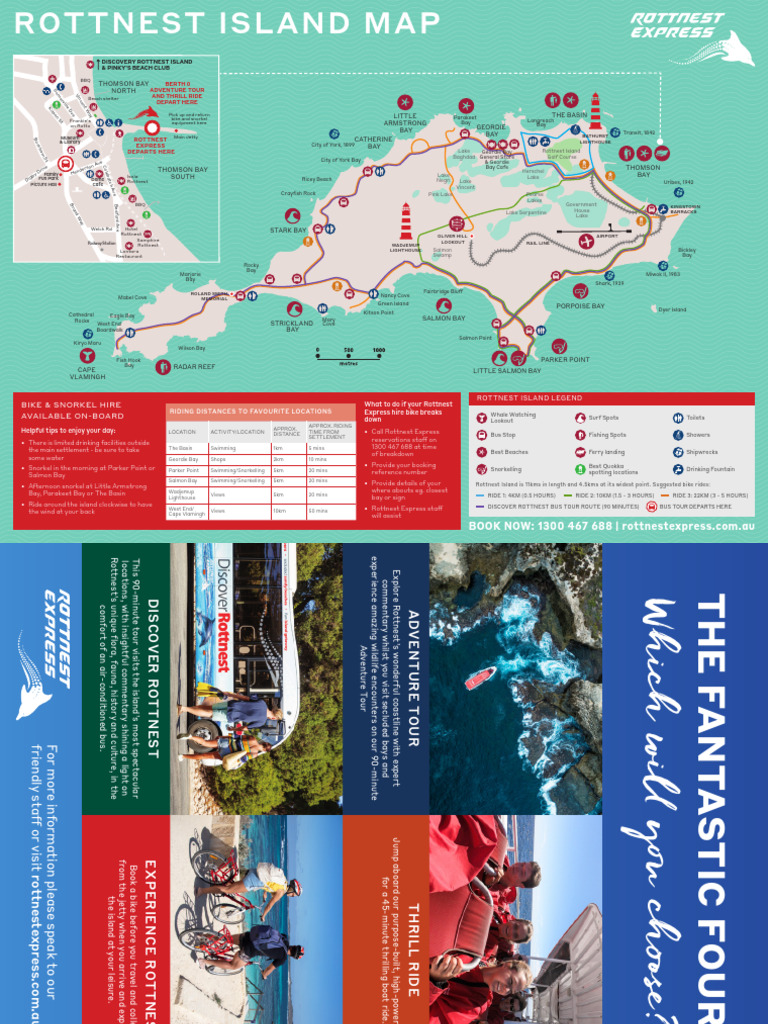 Rottnest Island Accommodation Map | PDF
