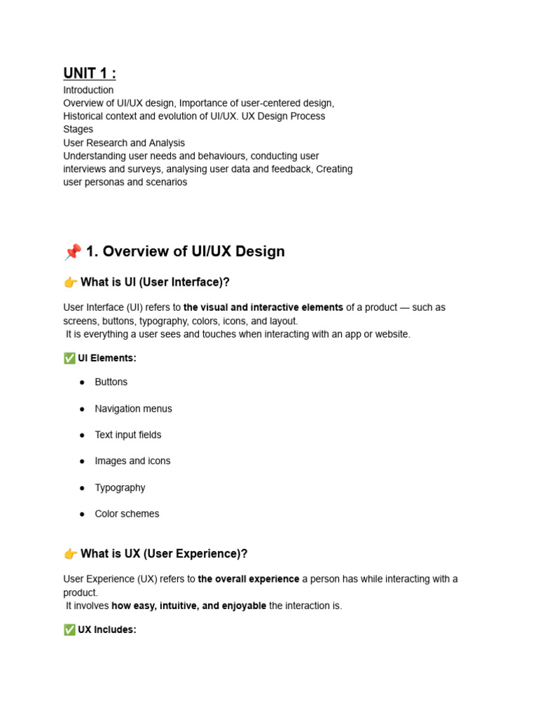 Understanding UI/UX Design Essentials | PDF | User Interface | Design