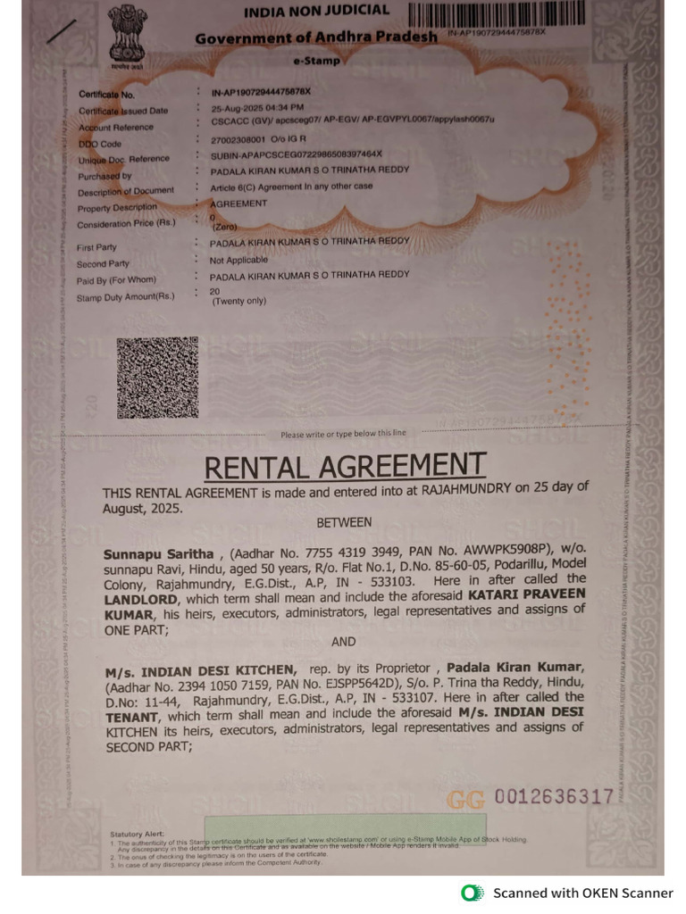 Rentaaaa | PDF