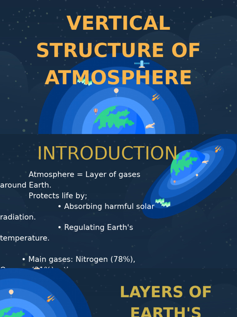 Vertical Structure of Atmosphere | PDF