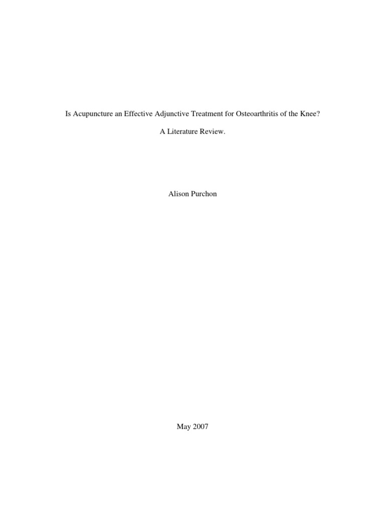 Dissertation Compilation Final | Acupuncture | Traditional Chinese Medicine