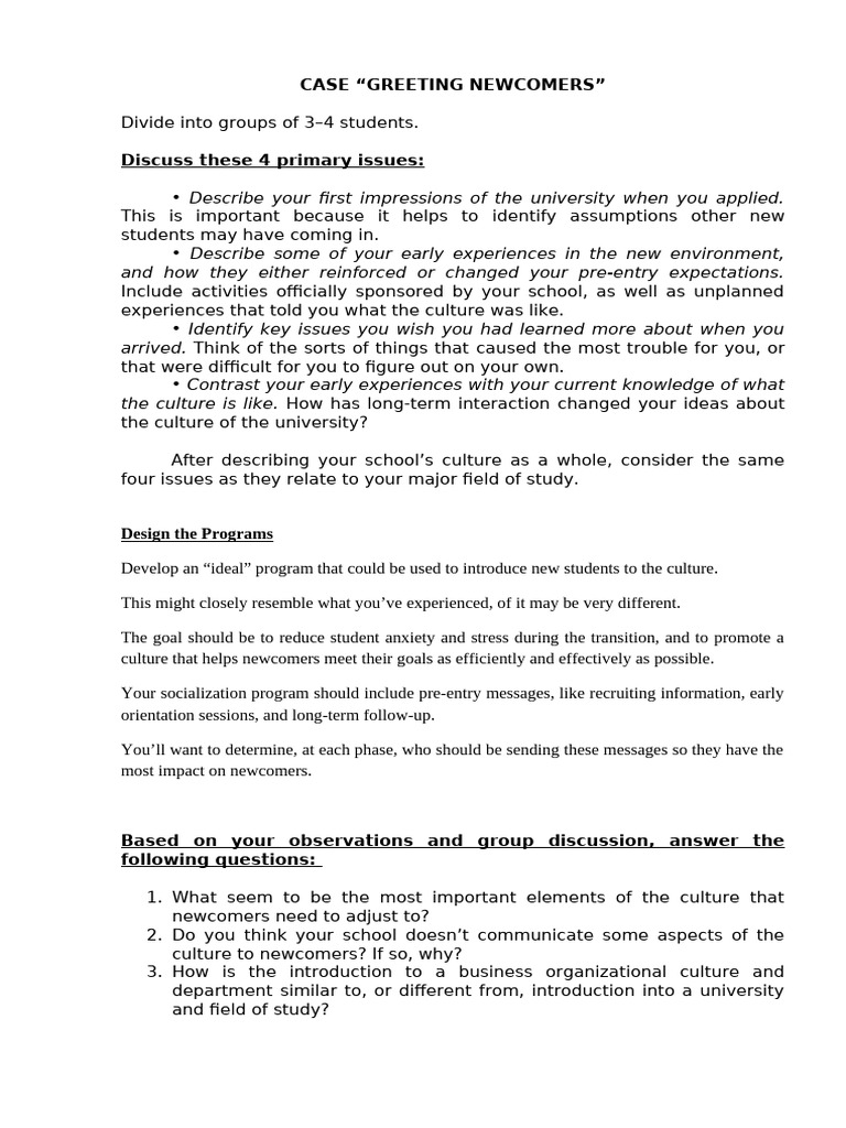 New Student Orientation Program Insights | PDF