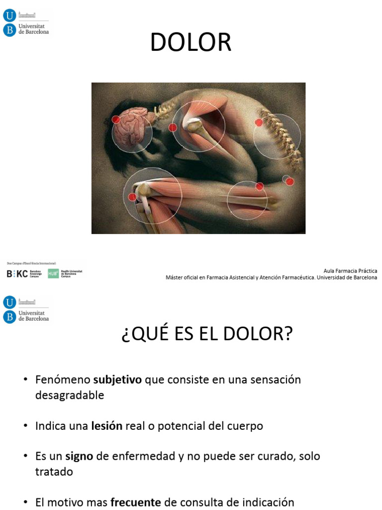 DOLOR Removed | PDF | Dolor | Farmacia