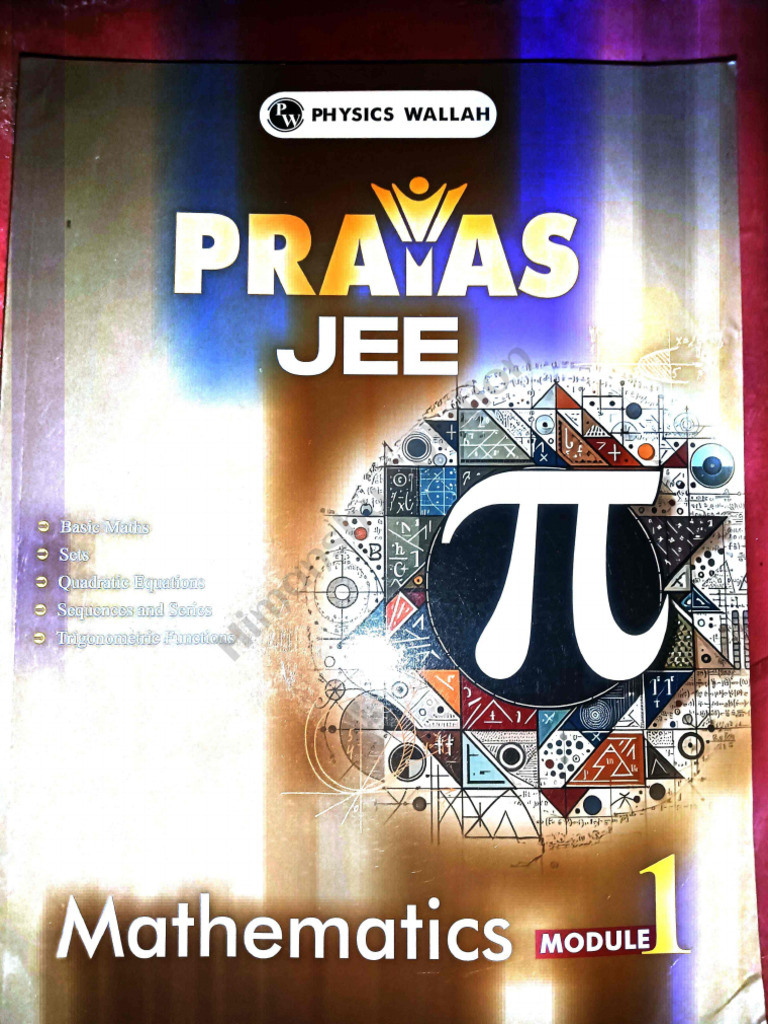 Prayas Jee 2026 Maths Module by @teambelieverofficial | PDF