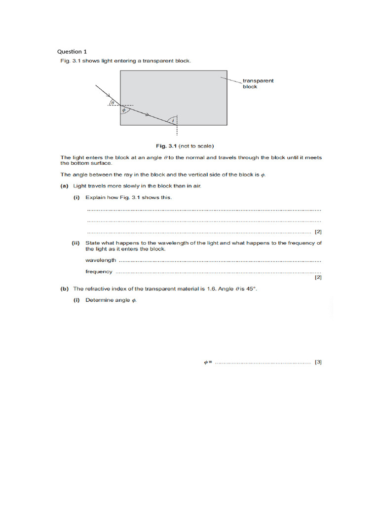 Waves Test 1 | PDF