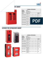 Technical Specifications for Indoor and Outdoor Fire Extinguisher Cabinets