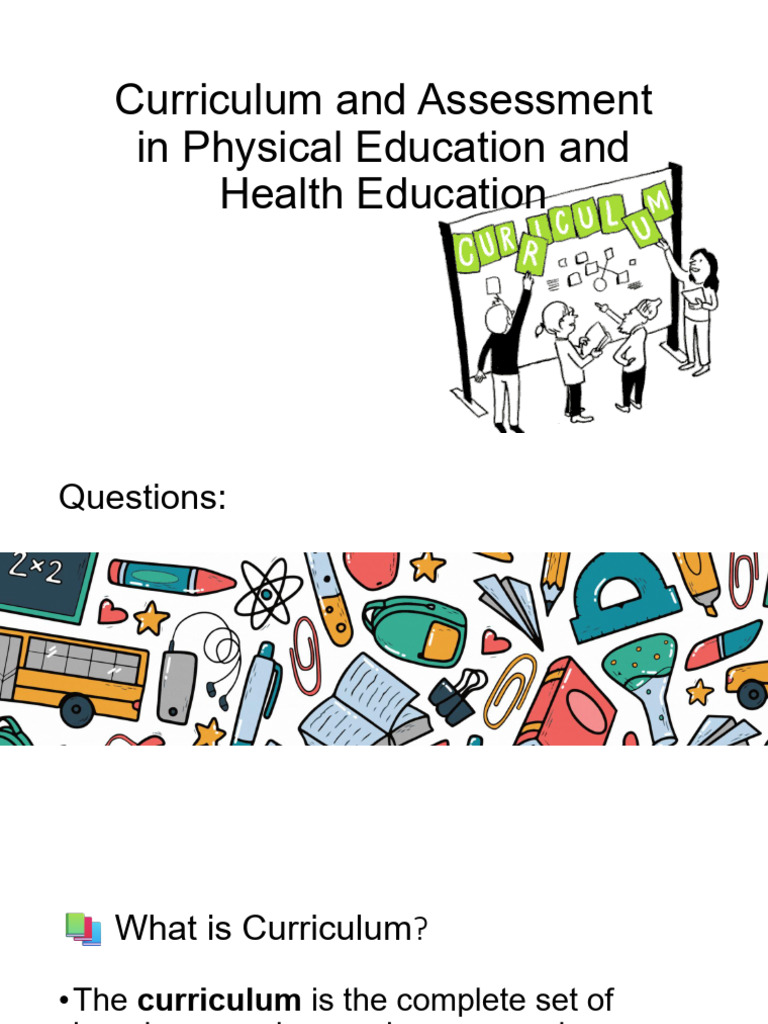 K-12 PE & Health Curriculum Overview | PDF | Physical Education ...