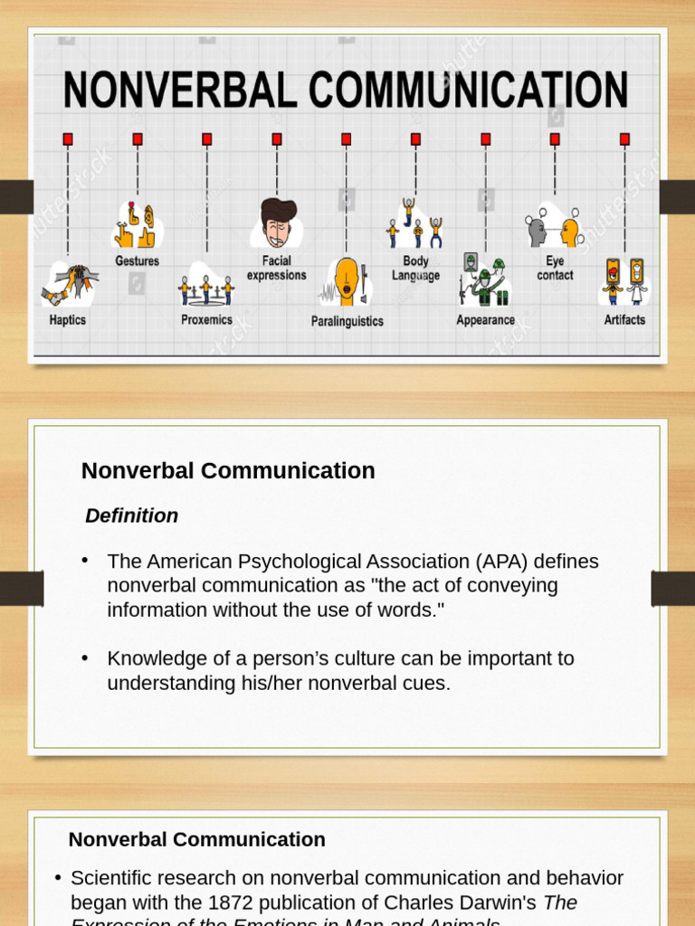 Understanding Nonverbal Communication | PDF | Nonverbal Communication ...