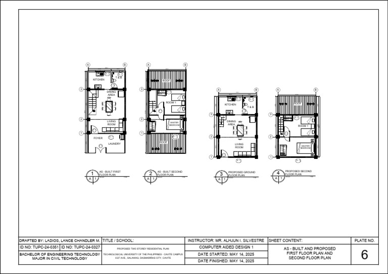 Proposed Two-Storey Home Plans | PDF | Buildings And Structures | Home