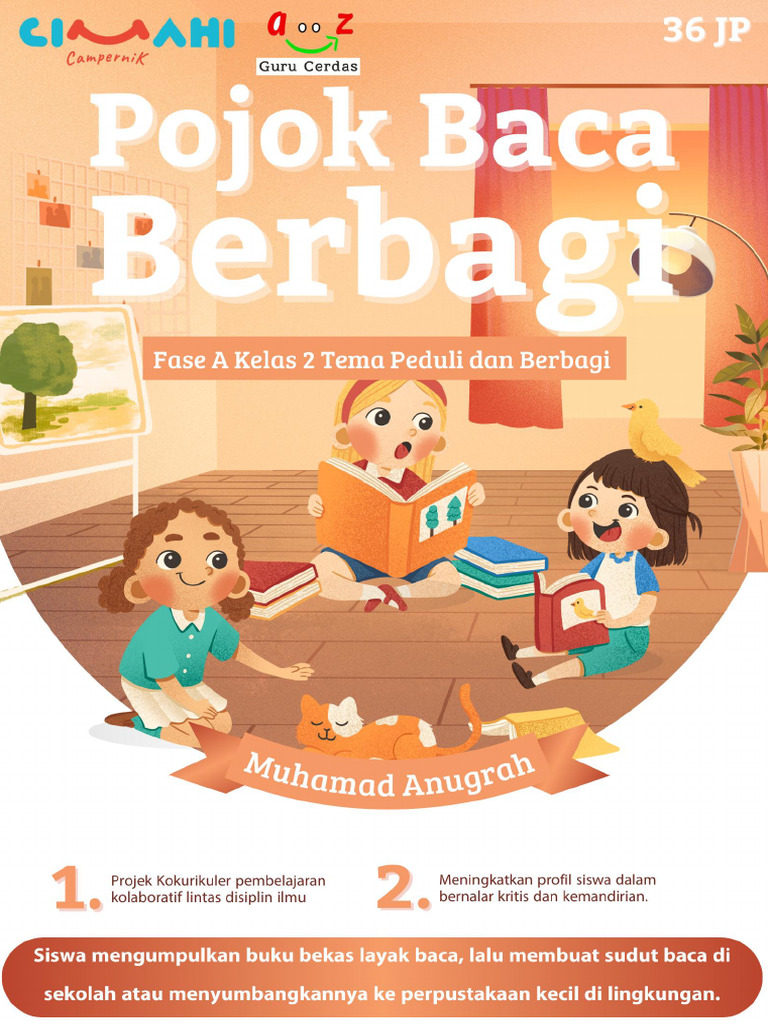 Modul Kokurikuler Kelas 2 SD: Pojok Baca | PDF