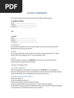 Ghana Residential Tenancy Agreement | PDF