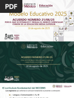 Presentación-MODELO EDUCATIVO 2025 MCCEMS | PDF | Evaluación | Plan de ...