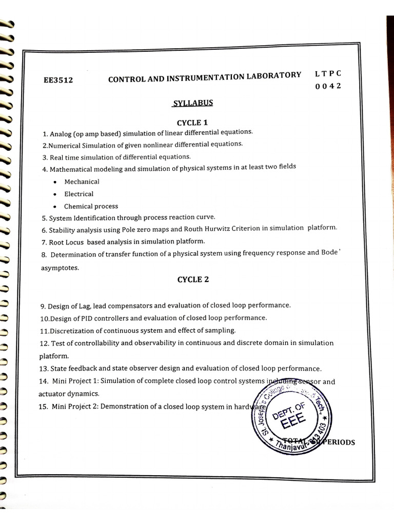 Control Lab | PDF