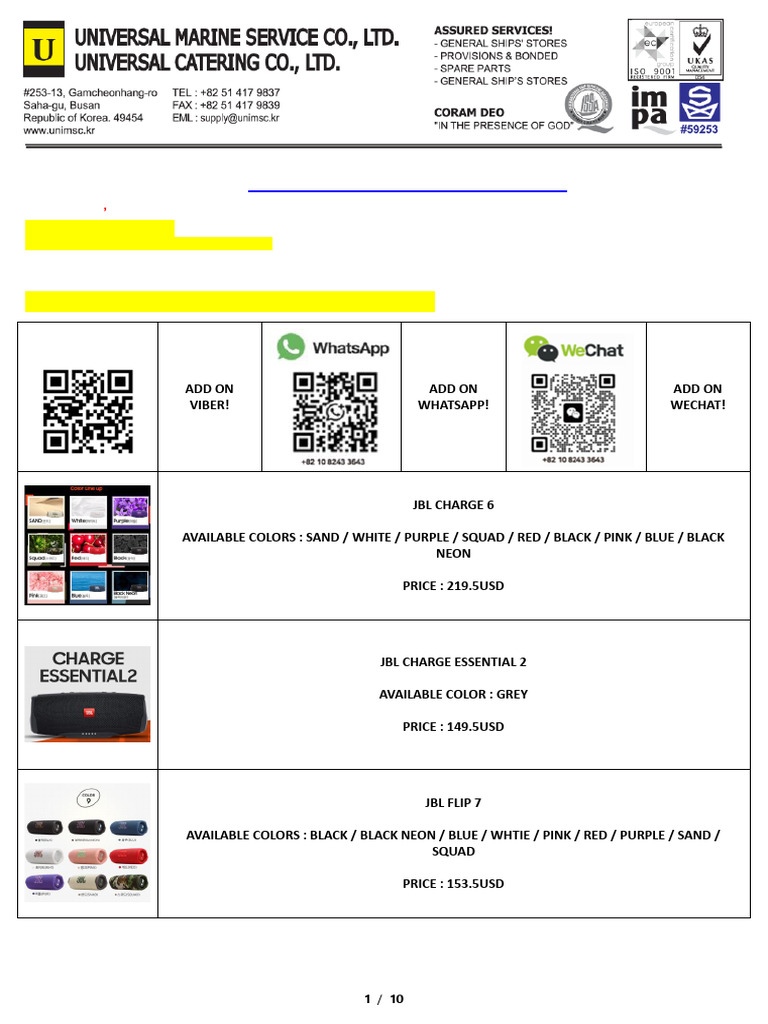 Korea SIM Cards & Electronics Offers | PDF | Telecommunications ...