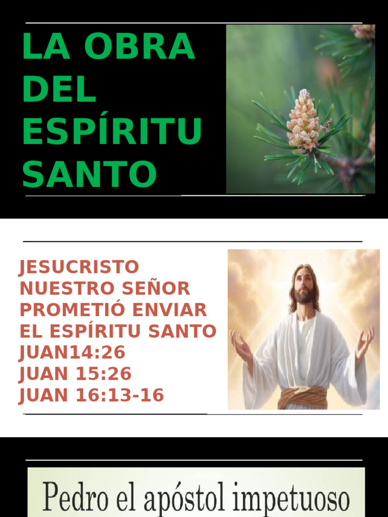 La Obra Del Espiritu Santo | PDF