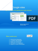 Ejemplos de Google Sites