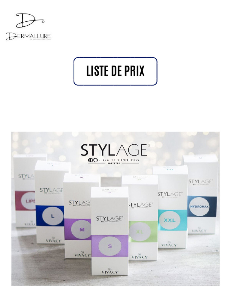 Tarifs des traitements Stylage à Casablanca | PDF
