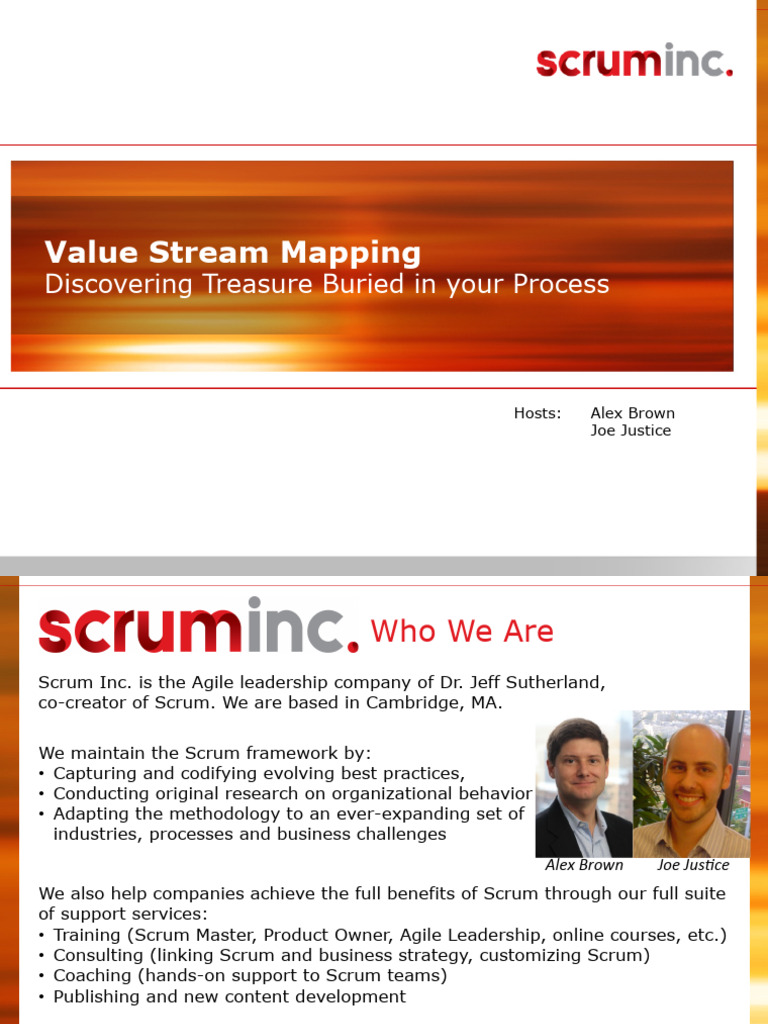 Value Stream Mapping in Scrum | PDF | Scrum (Software Development)