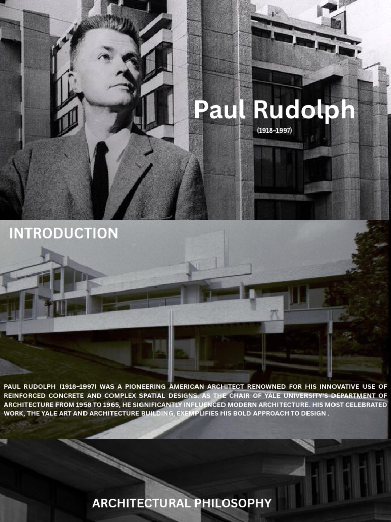 Paul Rudolph | PDF