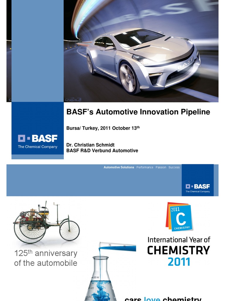 BASFAutomotive Innovation Pipeline PDF Composite Material