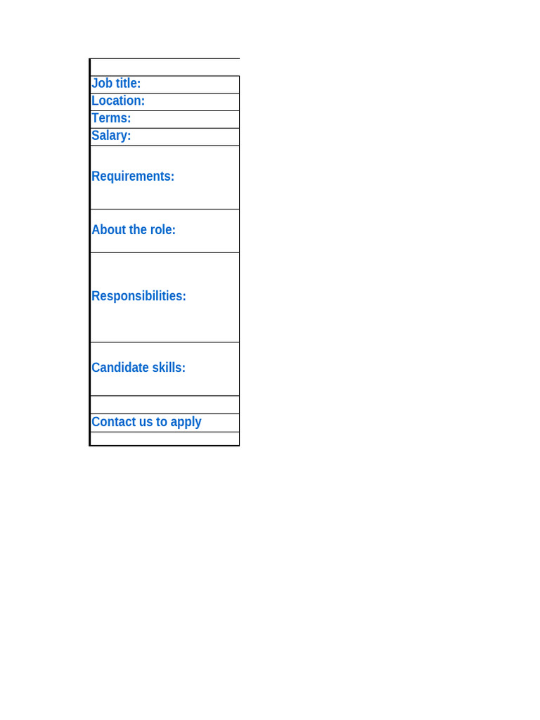 Business Development Manager - Enterprise | PDF