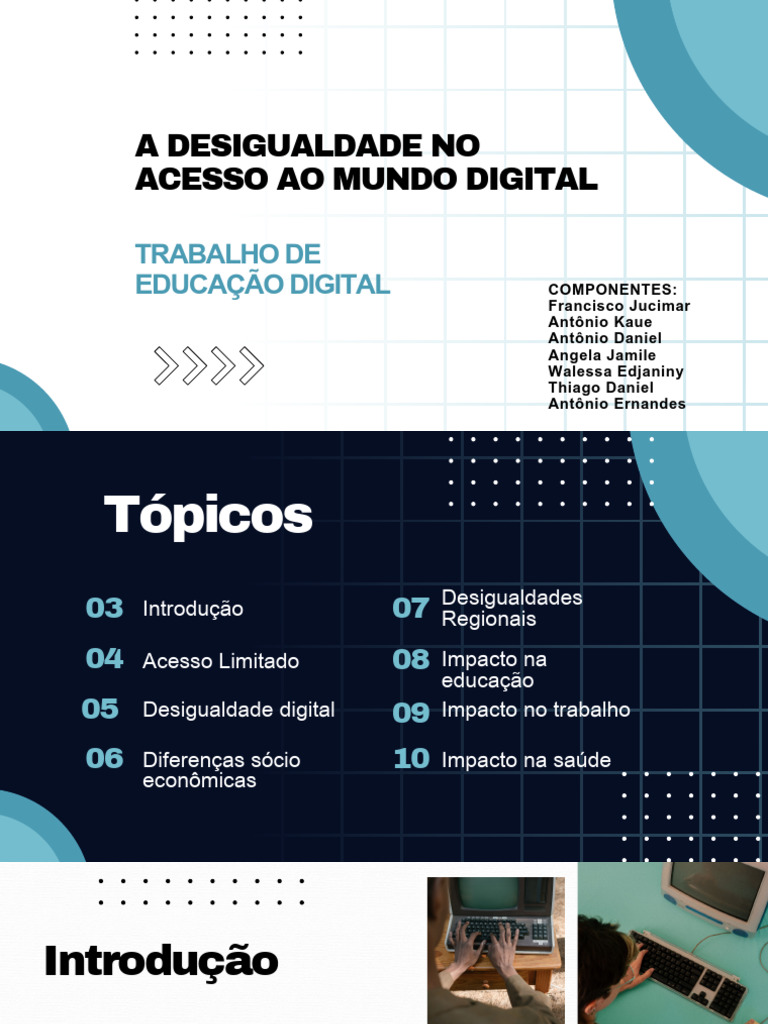 Desigualdade no Acesso Digital e Seus Impactos | PDF