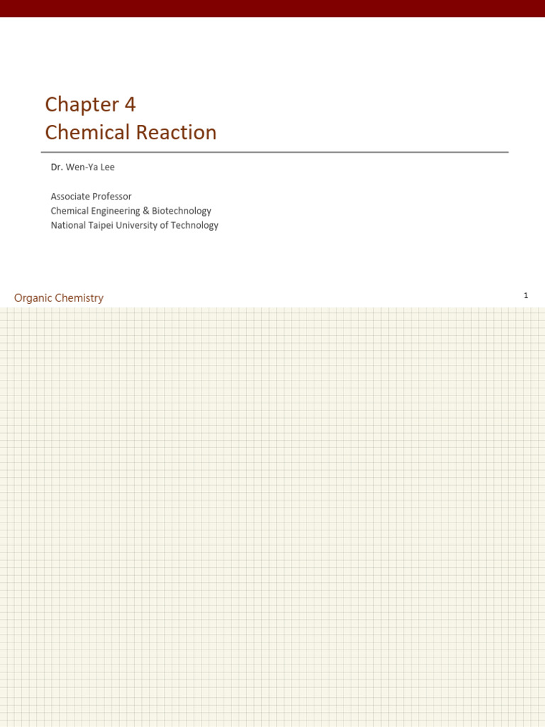 Overview of Free Radical Reactions | PDF | Reaction Rate | Chemical ...