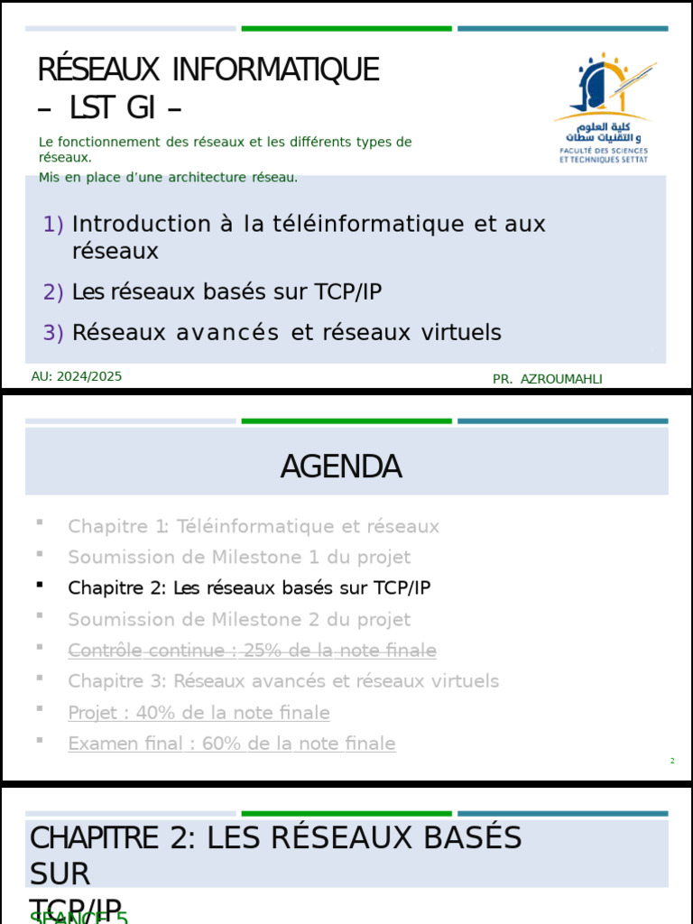 Architectures et Protocoles TCP/IP | PDF | Protocoles Internet | Suite ...