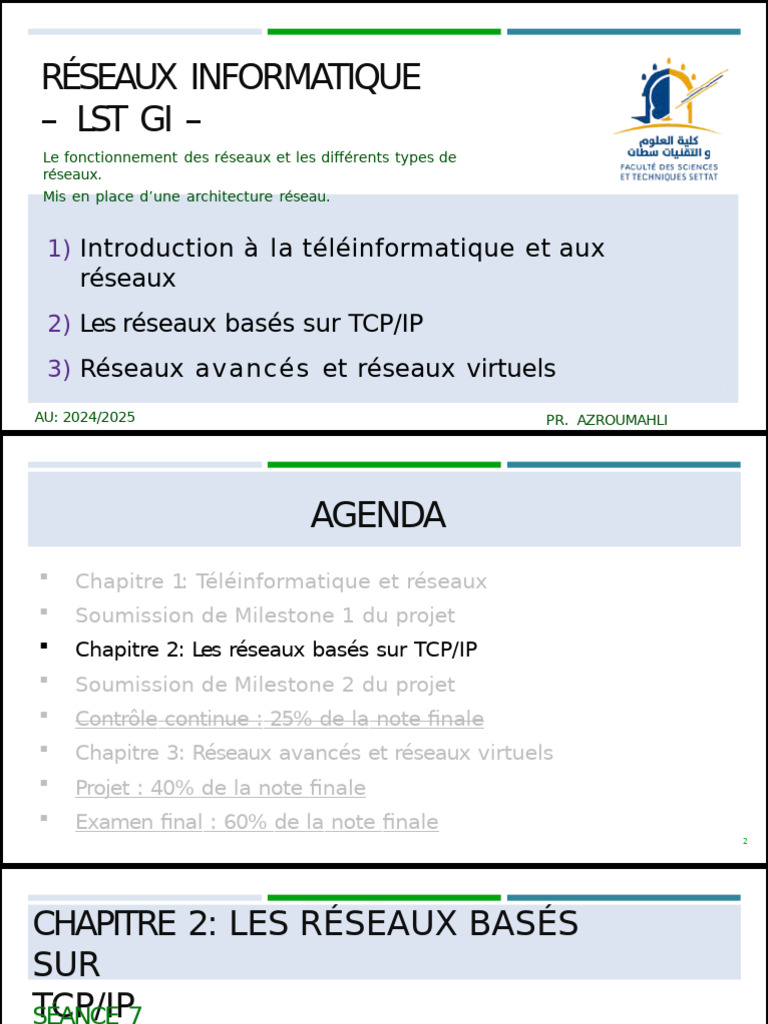 Introduction aux réseaux TCP/IP et IPv6 | PDF | I Pv6 | Adresse IP