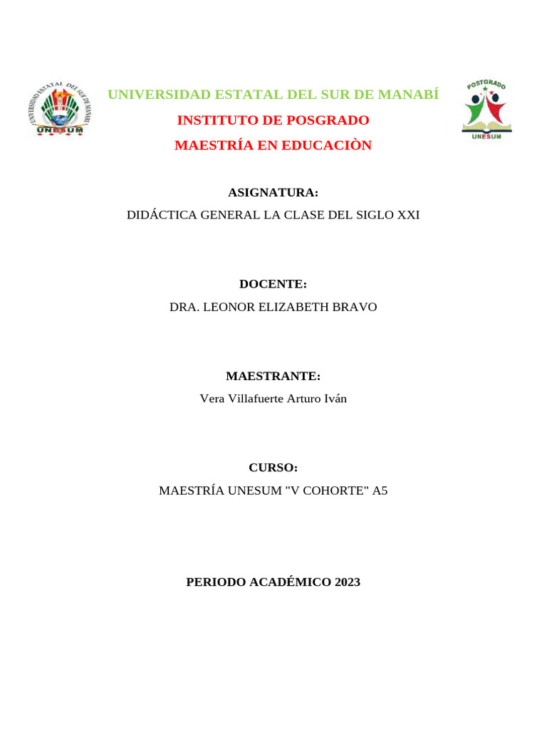 Rol del docente en la educación actual | PDF