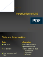 1st Lecture Data Vs Information