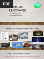 Energia Renovavel Mapa Mental | PDF