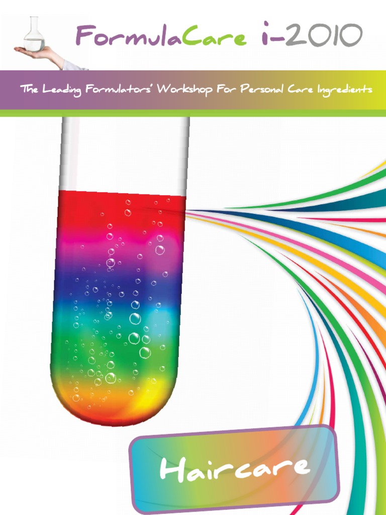 Formulations Haircare PDF Shampoo Phase (Matter)