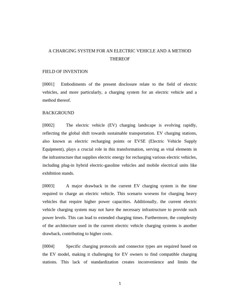 Fast Charging System for Electric Vehicles | PDF | Fuse (Electrical ...